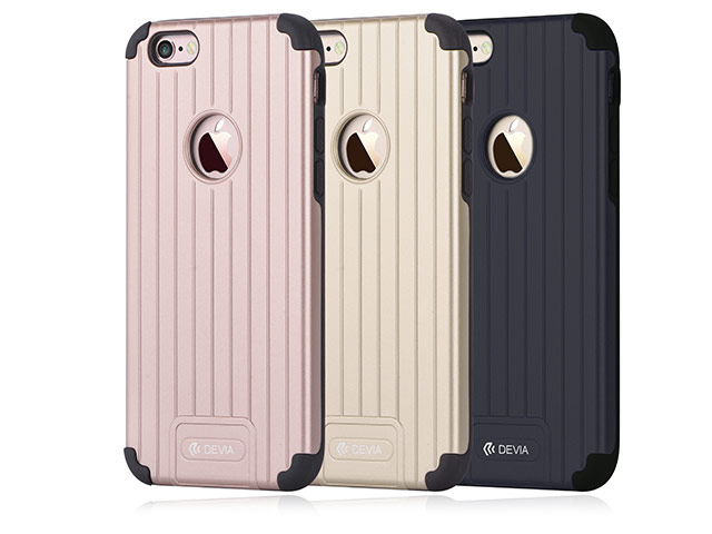 Чехол Devia Suitcase case для Apple iPhone 6S (черный, пластиковый)