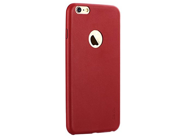 Чехол Devia Blade case для Apple iPhone 6 (красный, кожаный)