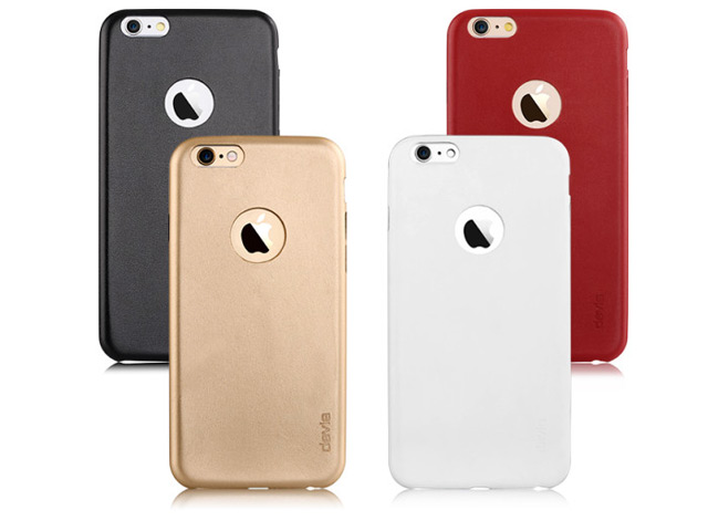 Чехол Devia Blade case для Apple iPhone 6 (красный, кожаный)