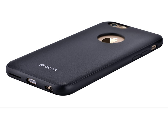Чехол Devia Original Leather case для Apple iPhone 6S (черный, кожаный)