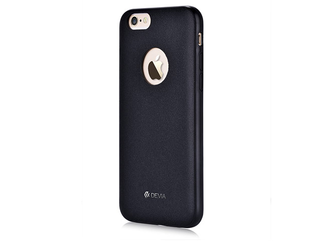 Чехол Devia Original Leather case для Apple iPhone 6S (черный, кожаный)