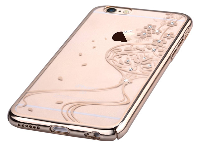 Чехол Devia Crystal Secret Garden для Apple iPhone 6S (Champagne Gold, пластиковый)