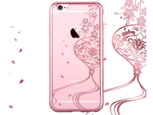 Чехол Devia Crystal Secret Garden для Apple iPhone 6S (Rose Gold, пластиковый)
