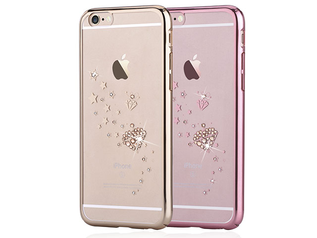 Чехол Devia Crystal Starry для Apple iPhone 6S (Champagne Gold, пластиковый)