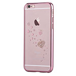 Чехол Devia Crystal Starry для Apple iPhone 6S (Rose Gold, пластиковый)