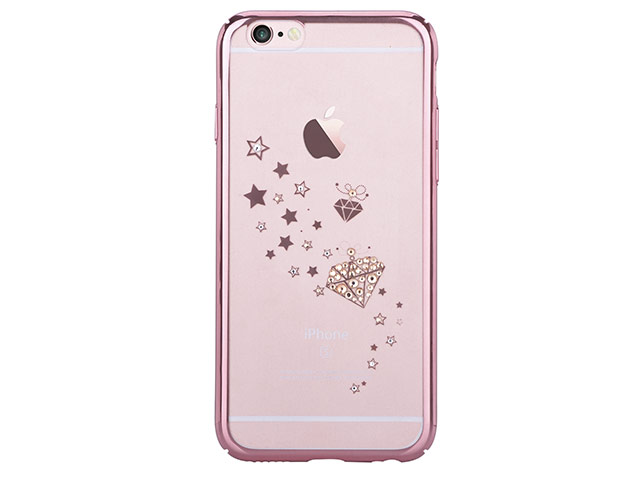 Чехол Devia Crystal Starry для Apple iPhone 6S (Rose Gold, пластиковый)