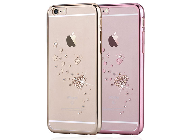 Чехол Devia Crystal Starry для Apple iPhone 6S (Rose Gold, пластиковый)