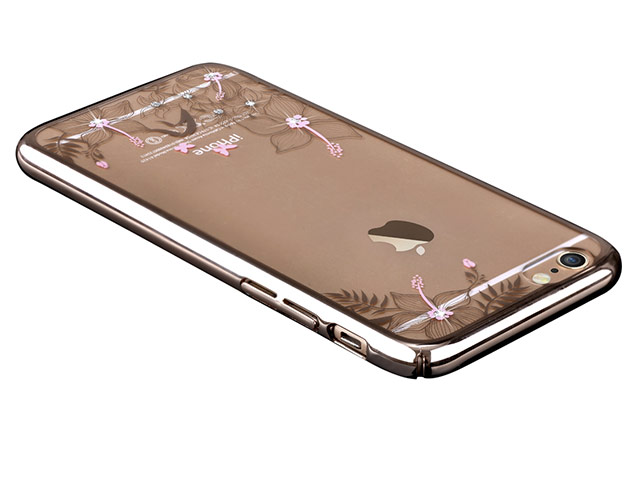 Чехол Devia Crystal Engaging для Apple iPhone 6S (Champagne Gold, пластиковый)