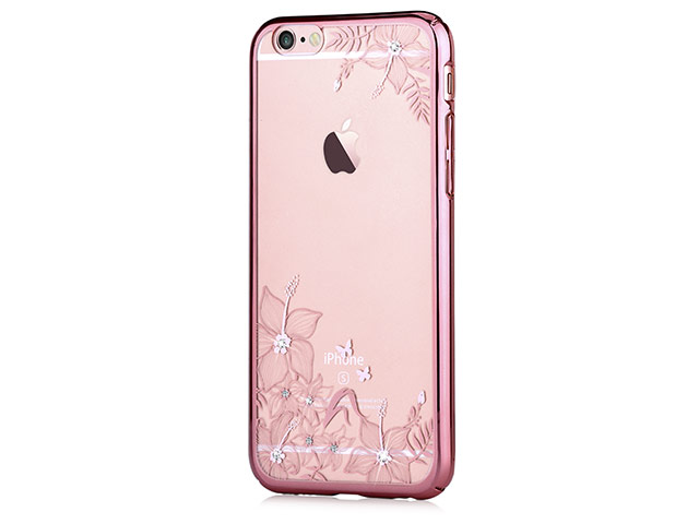 Чехол Devia Crystal Engaging для Apple iPhone 6S (Rose Gold, пластиковый)