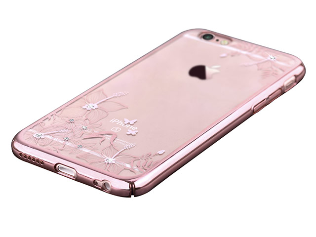 Чехол Devia Crystal Engaging для Apple iPhone 6S (Rose Gold, пластиковый)