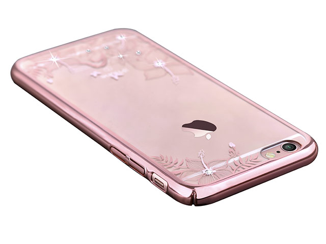 Чехол Devia Crystal Engaging для Apple iPhone 6S (Rose Gold, пластиковый)