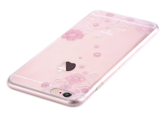 Чехол Devia Crystal Soft case для Apple iPhone 6S (Lily Rose, гелевый)