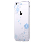 Чехол Devia Crystal Soft case для Apple iPhone 6S (Lily Blue, гелевый)