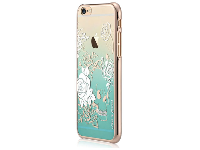 Чехол Devia Crystal Charm для Apple iPhone 6S (голубой, пластиковый)