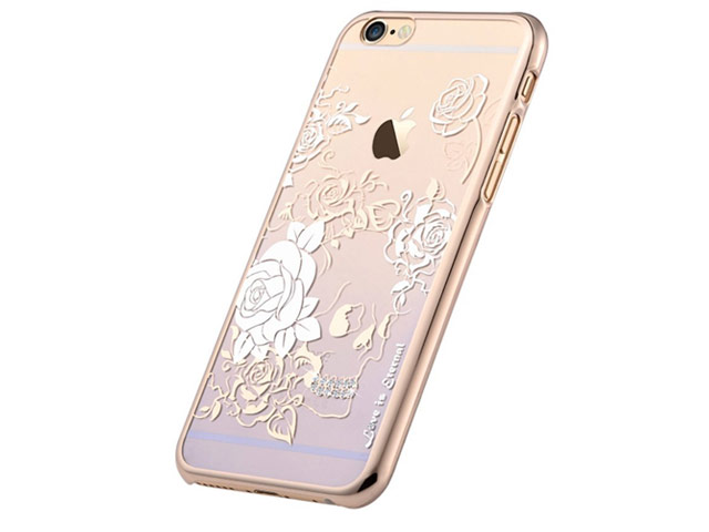 Чехол Devia Crystal Charm для Apple iPhone 6S (фиолетовый, пластиковый)