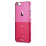 Чехол Devia Crystal Unique для Apple iPhone 6S (Rose Pink, пластиковый)