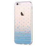 Чехол Devia Vango Soft case для Apple iPhone 6S (Polka Blue, гелевый)