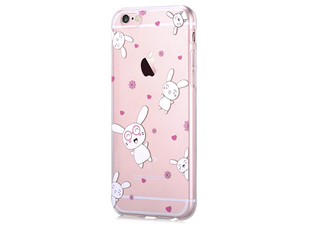 Чехол Devia Vango Soft case для Apple iPhone 6S (Rabbit, гелевый)