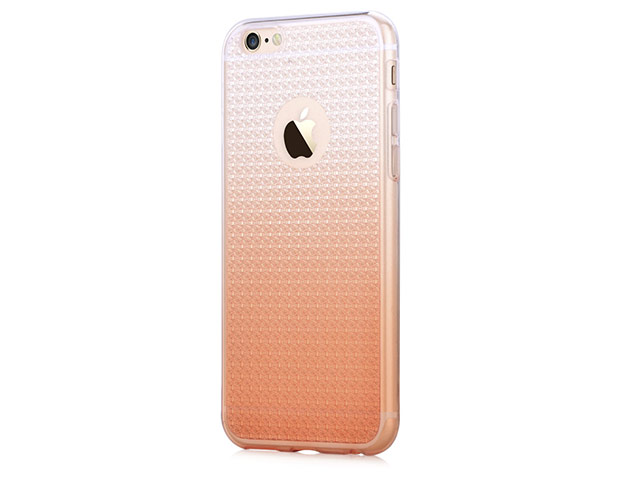 Чехол Devia Leo 2 Diamond case для Apple iPhone 6S (золотистый, гелевый)