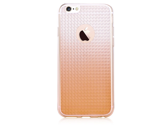 Чехол Devia Leo 2 Diamond case для Apple iPhone 6S (золотистый, гелевый)