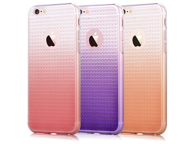 Чехол Devia Leo 2 Diamond case для Apple iPhone 6S (золотистый, гелевый)