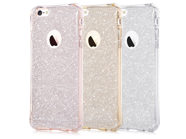 Чехол Devia Duo Shockproof Soft case для Apple iPhone 6S (золотистый, гелевый)