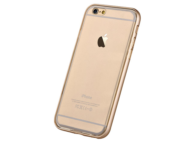 Чехол Devia Fresh case для Apple iPhone 6S (золотистый, гелевый)