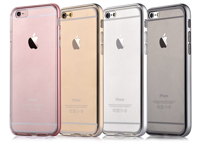 Чехол Devia Fresh case для Apple iPhone 6S (золотистый, гелевый)