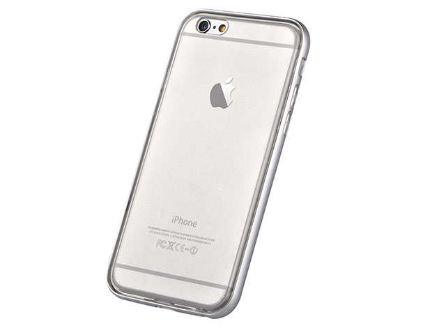 Чехол Devia Fresh case для Apple iPhone 6S (серебристый, гелевый)