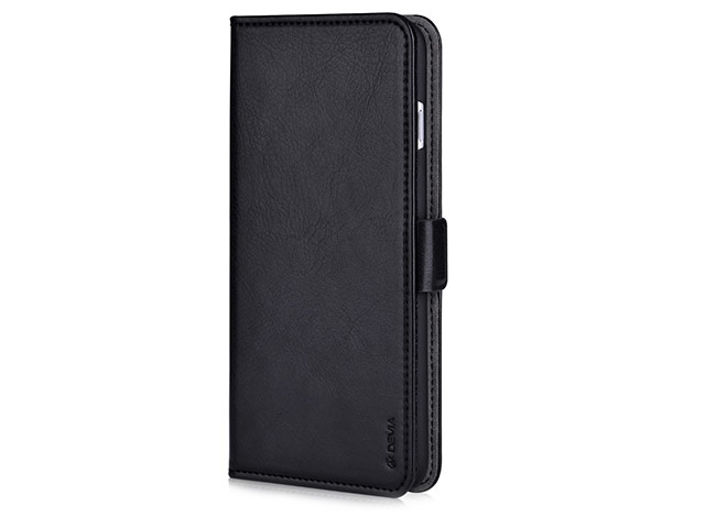 Чехол Devia Magic 2-in-1 Leather case для Apple iPhone 6S (черный, кожаный)
