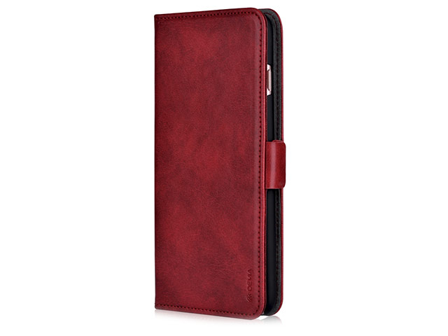 Чехол Devia Magic 2-in-1 Leather case для Apple iPhone 6S (красный, кожаный)