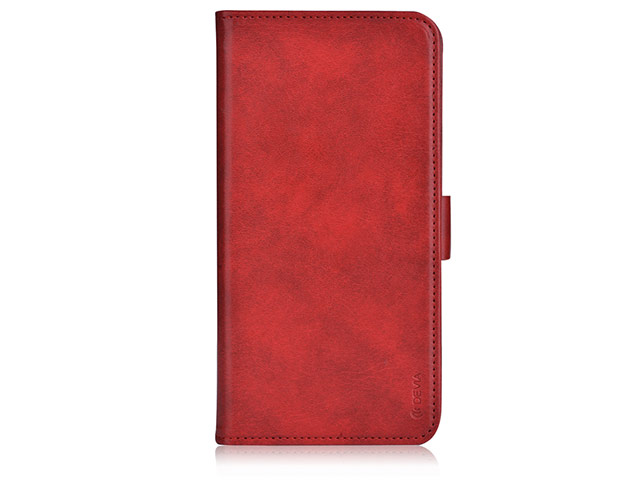 Чехол Devia Magic 2-in-1 Leather case для Apple iPhone 6S (красный, кожаный)