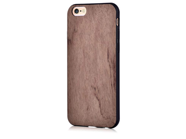 Чехол Vouni iWood case для Apple iPhone 6S (коричневый, деревянный)