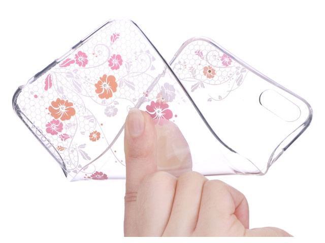 Чехол Vouni Crystal Soft case для Apple iPhone 6S (Lilac Pink, гелевый)