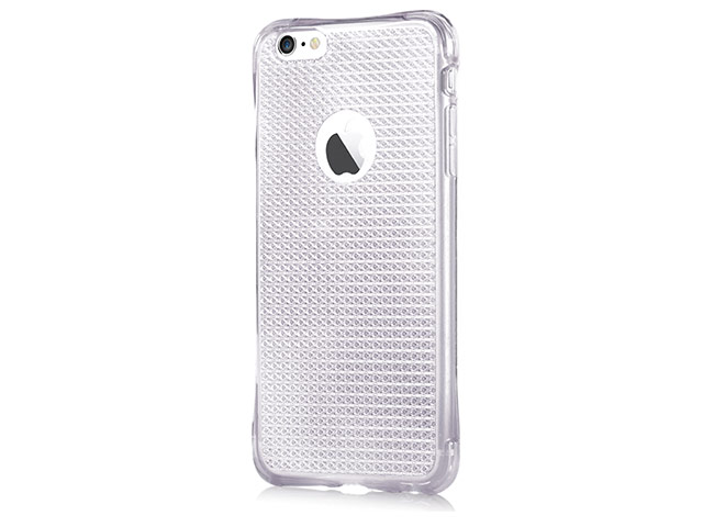 Чехол Vouni Anti Shock Glitter case для Apple iPhone 6S (прозрачный, гелевый)