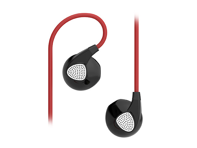 Наушники Devia Ripple D2 In-Ear Headphones (красные, пульт/микрофон, 20-20000 Гц)