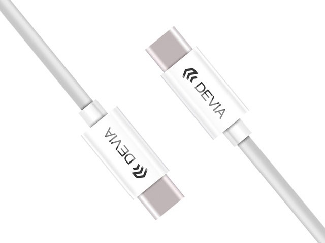 USB-кабель Devia iStyle Cable универсальный (USB Type C, 2 метра, USB 3.0, белый)