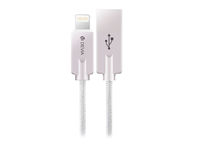 USB-кабель Devia Vipper Cable универсальный (Lightning, 1.2 метра, серый)