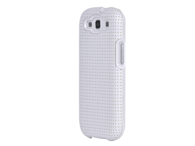 Чехол X-doria Dash case для Samsung Galaxy S3 i9300 (белый, кожанный)