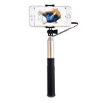 Монопод Devia iStyle Selfie Stick универсальный (золотистый, проводной)