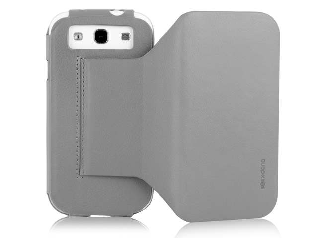 Чехол X-doria Dash Pro case для Samsung Galaxy S3 i9300 (белый, кожанный)