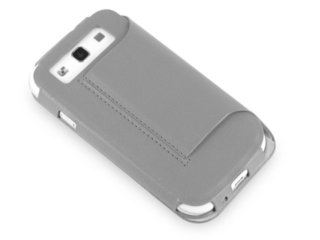 Чехол X-doria Dash Pro case для Samsung Galaxy S3 i9300 (белый, кожанный)