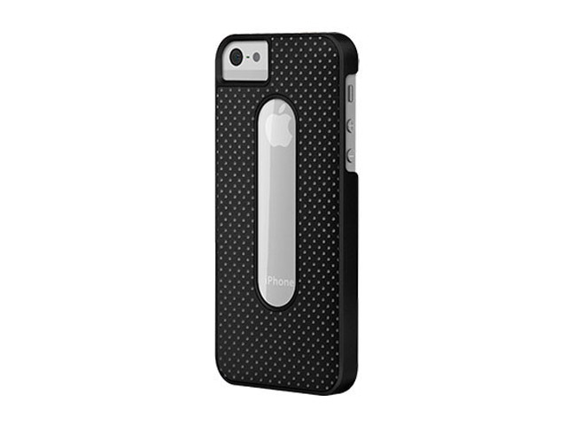 Чехол X-doria Dash Case для Apple iPhone 5 (черный, кожанный)