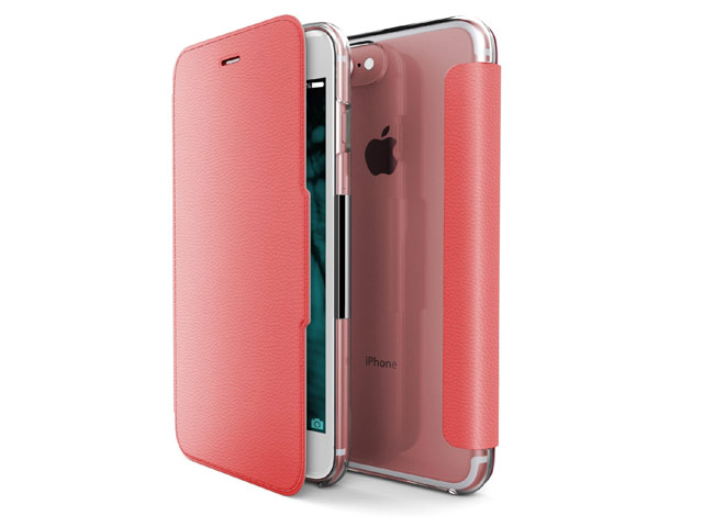 Чехол X-doria Engage Folio case для Apple iPhone 7 plus (розовый, кожаный)