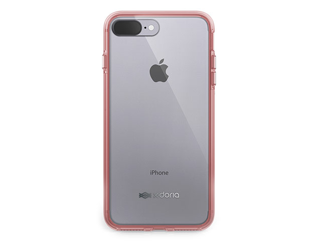 Чехол X-doria ClearVue для Apple iPhone 7 plus (розовый, пластиковый)