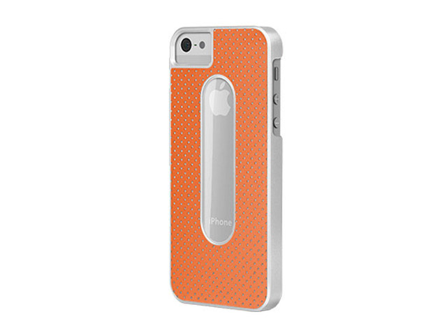 Чехол X-doria Dash Case для Apple iPhone 5 (красный, кожанный)