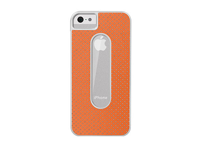 Чехол X-doria Dash Case для Apple iPhone 5 (красный, кожанный)