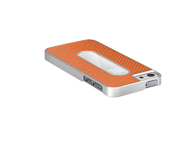 Чехол X-doria Dash Case для Apple iPhone 5 (красный, кожанный)