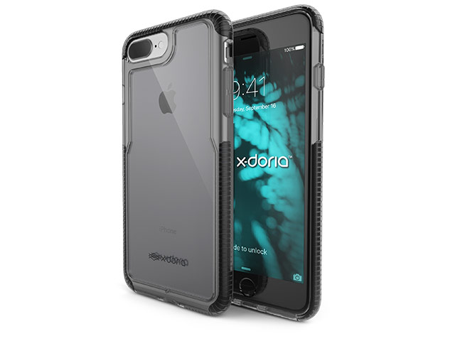 Чехол X-doria Impact Pro для Apple iPhone 7 plus (черный, пластиковый)