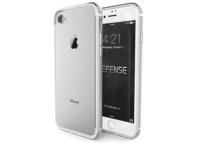 Чехол X-doria Defense Edge для Apple iPhone 7 (серебристый, маталлический)